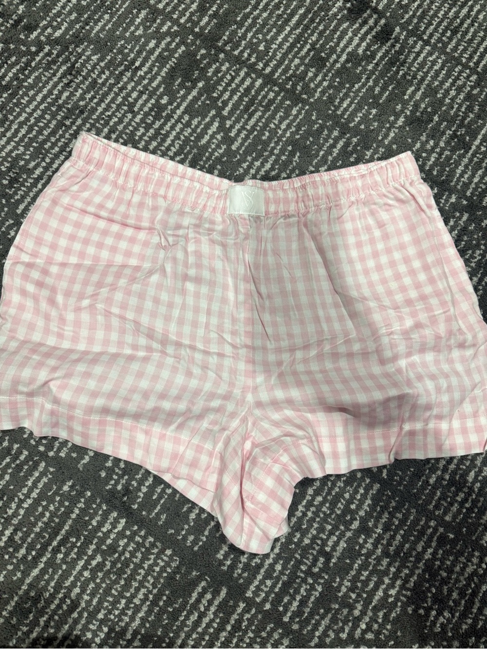 Victoria’s Secret gingham sleep short